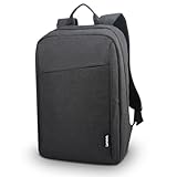 Lenovo B210 Rucksack für 15,6-Zoll-Laptops, leichter und wasserabweisender Rucksack, schwarz