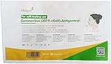 Hotgen Corona Schnelltest Selbsttest Antigentest auf SARS-CoV-2, 10 Stück (1er Pack)…