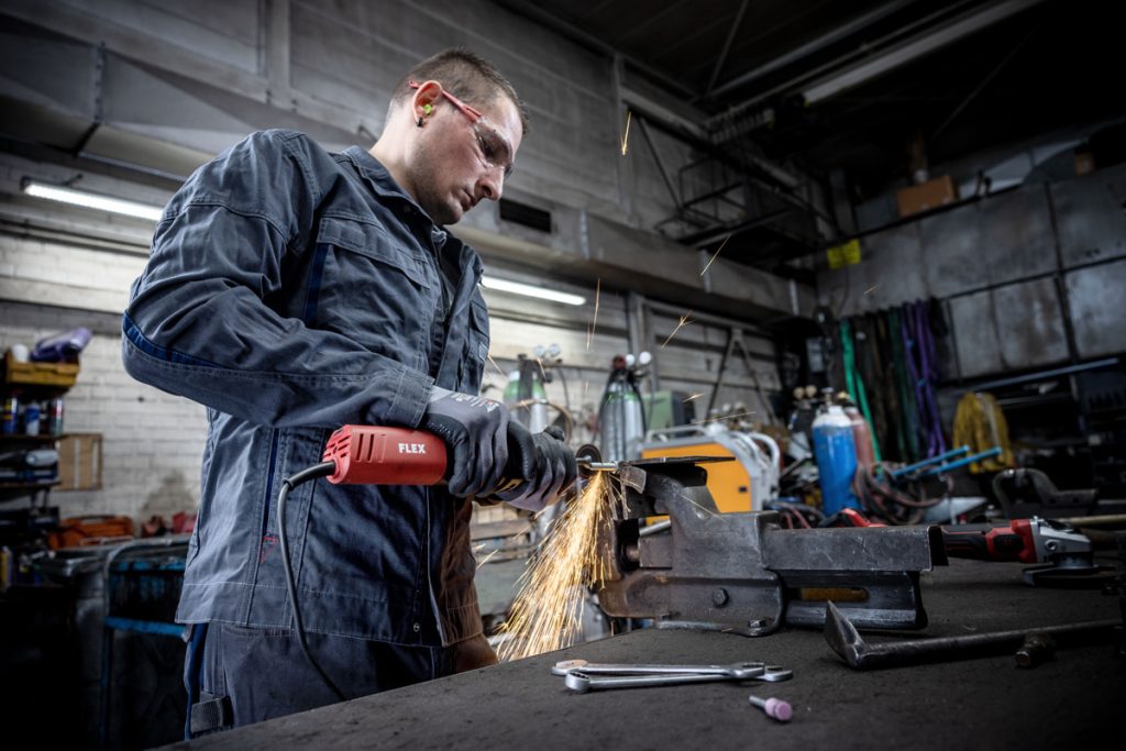 Beide FLEX Geradschleifer sind für den Einsatz von Trennscheiben mit einem maximalen Durchmesser von 50 mm ausgelegt.