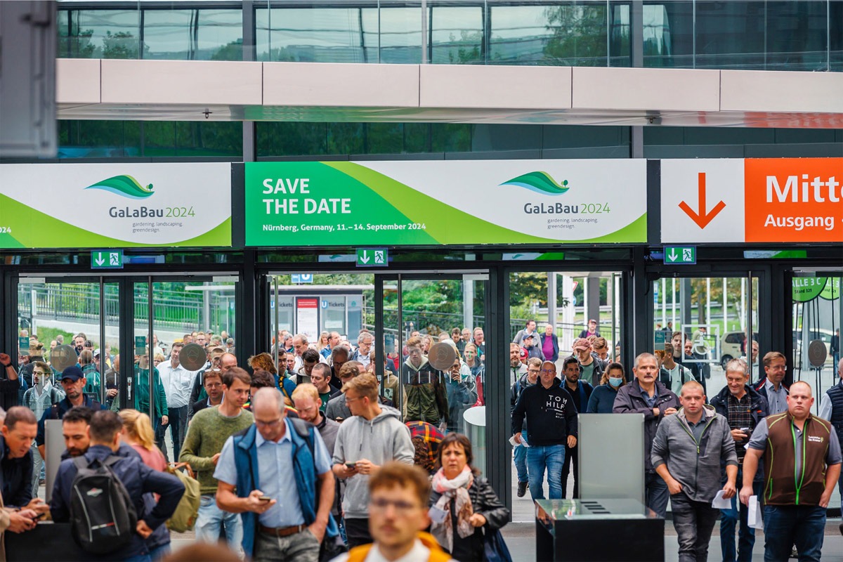 Vom 11. bis 14. September 2024 trifft sich die grüne Branche zur 25. Jubiläumsausgabe der GaLaBau in Nürnberg