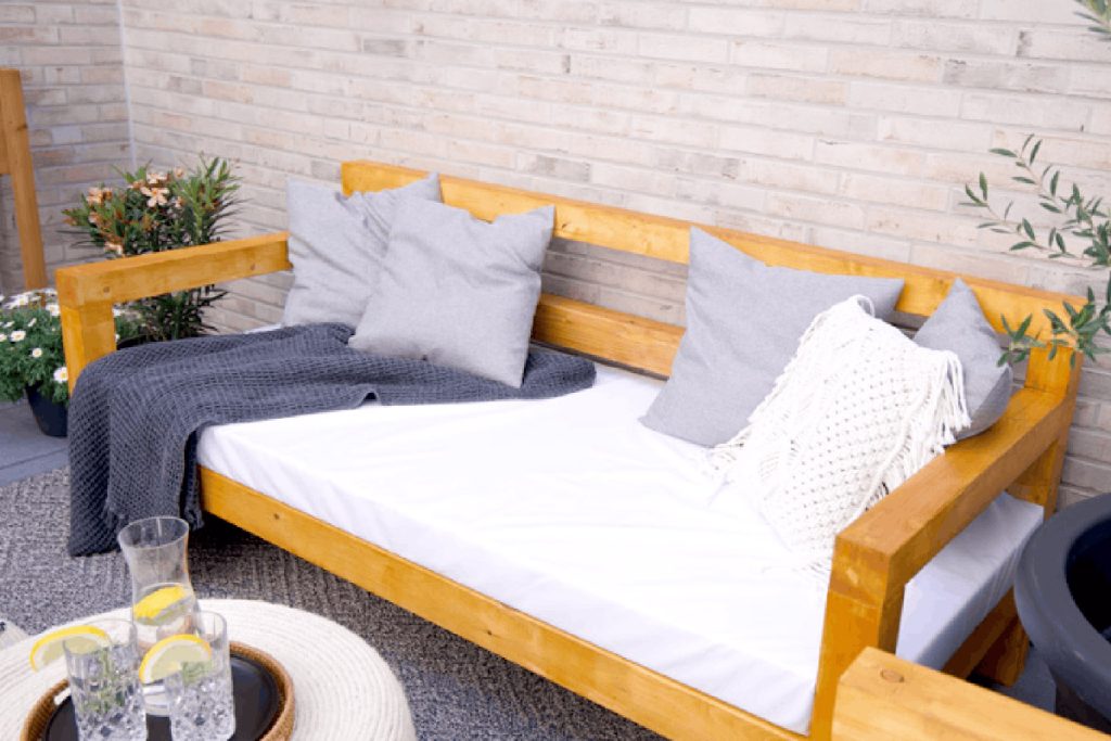 Outdoor Sofa selber bauen