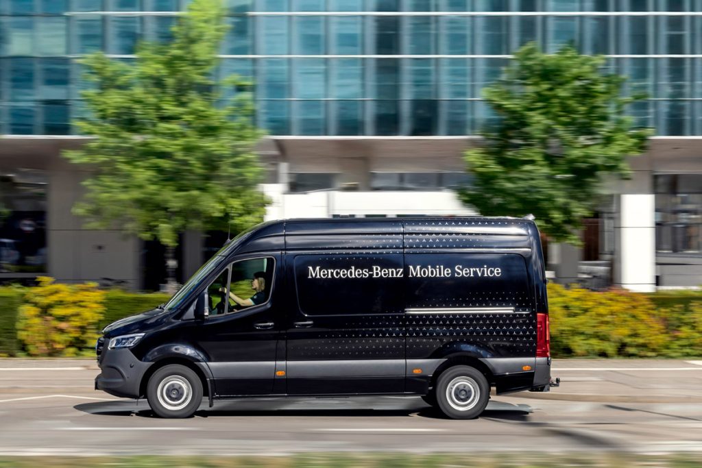 Mercedes Benz Vans - Mobiler Werkstattservice